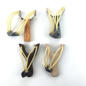 Slingshot Aluminium Tools Playing Outdoor Alloy Catapult Wooden Un-hurtable Hunting Bow Camouflage Game Sdcwx