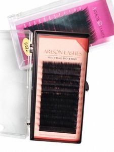 Ręcznie wykonane eyel Extensis Naturalne C/D Curl Soft Wi indywidualne Fałszywe les Profiial Make Up Tool CILIA Faux Cils R0W1#