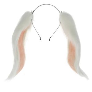 COSPLAY Sexy Lolita Tier Ohr Stirnband Pelzigen Karneval Party Handgemachte Kostüm Teufel Kaninchen 240313