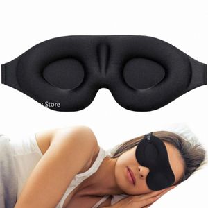 Maschera per gli occhi per il sonno 3D Ctoured Cup Blindfold Ccave modellato Night Sleep Mask Blocca la luce con le donne Uomini k5Yb #