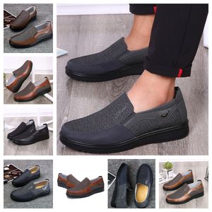 GAI comode Scarpe da uomo Scarpe nere Punta tonda Festa Banchetto all'aperto Abiti classici Uomo Business designer con tacco Scarpe taglie EUR 38-50 morbide