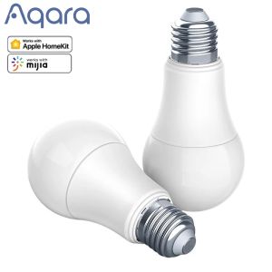 Lampadina LED intelligente Aqara di controllo 9W E27 2700K6500K 806lum Lampada LED colore bianco sintonizzabile per casa intelligente Funziona con kit domestico e per l'app MI Home