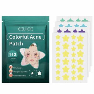 112sts Invisible Acne Removal Pimple Patch Fade Face Spot Repair Star Shaped Pimple Spot Bandages for Pits Breakouts Spots prickar Y9CW#