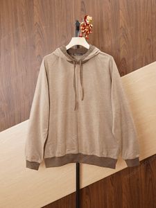 Designer Mens Hoodies Spring och Autumn Loro Piano Men Cashmere Sweatshirts Man Hooded Casual Coats