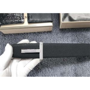 Tom Belt Tom Fords Nya män Klädtillbehör Bälten Big T Buckle Fashion Women High Quality Luxurys Designers 3A Äkta lädermidja med Box Dust Bag 1112