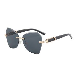 брендовые роскошные солнцезащитные очки для мужчин, дизайнерские солнцезащитные очки для женщин, модные простые солнцезащитные очки, женские солнцезащитные очки для вождения, зеркало в полурамке, многоугольник, ослепительные солнцезащитные очки m557, черные