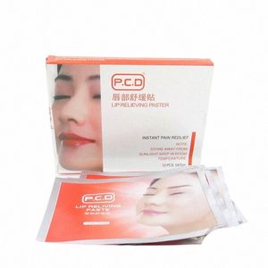 12pcs Eyebrow Balm Lip Moisture Soothing Patch Mask Relieves Pain and Bleeding Facial Treatment Permanent Makeup Beauty Supplies Q6wu#