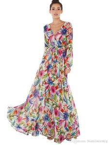 女性の花柄のベトロウのボーホンドレスデザイナードレスイブニングガウンパーティーロングマキシドレス夏のサンドレス服ドレスレディースのためのドレス