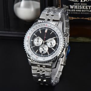 2024 MENS AUTOMATYCZNY KTARZ WATCH WSZYSTKIE DEALS Work Stal i skórzane zegarki Męskie 1884 Top Luksusowe markę Wristwatches Breitl Super Navitimer Montre de Luxe 9999