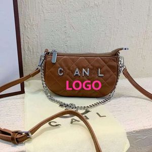 Marca 2024 nova moda feminina bolsa de mão corrente sacos ombro instagram axilas crossbody pequeno saco quadrado lote