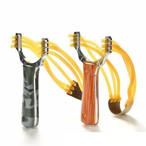 Bogen Leistungsstarke Katapult Schleuder Spiel Legierung Schuss Jagd Outdoor-Tool Jagd Camouflage Aluminium Sling 2020 Zubehör Btaou