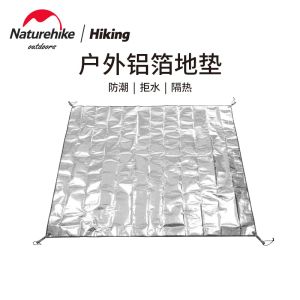 Mat Naturehike Outdoor Multifunktionell PE Aluminiumfolie Fuktfyggmatta utomhus camping Picknick bärbar vikningsplatta