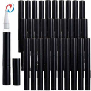 10/20/50/100 pz l Nero Vuoto Nail Oil Polish Twist Pen Tubi Trasparente Lip Gloss Applicatori Cosmetici Ctainer Tubo Liquido V8DH #