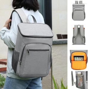 Backpack Multifunctional Insulated Outdoor Picnic Wine Cold Keeping Thickening Leak-proof Large Capacity Schoolbag Travel Bag