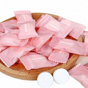 50pcs Compred Ręcznik Podróż na zewnątrz w Katosy Nlekowane ręcznik do twarzy Tablet Tablet Tablet ściereczki chusteczki tkanki Czyszczenie 31IM##