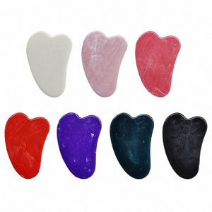 natural Jade Gua Sha Scraper Board Massage Rose Quartz Jade Gua Ste For Face Neck Skin Lifting Wrinkle Remover Beauty Care 55TX#