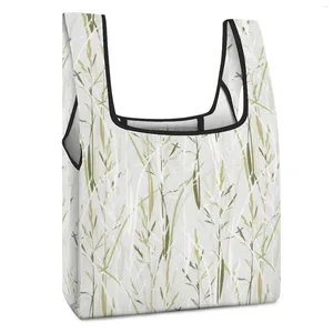 Shopping Bags Shopper Bag 2024 Folding Large Cloth For Printing Double Strap Handbags Top-Handle BagPlain Totebag