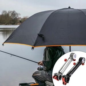 Ferramentas cadeira de pesca guarda-chuva quadro com tecnologia anodização portátil guarda-chuva titular braçadeira praia pesca guarda-chuva montar cadeira braçadeira