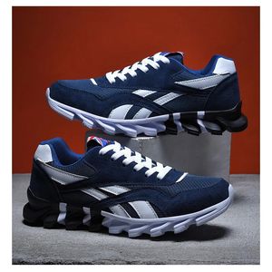 Män sneakers andningsbara löparskor kvinnor utomhus sport mode bekväma case par gym 240318