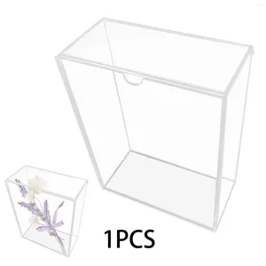 Rahmen DIY Memory Acryl Shadow Box Rahmen Handwerk 8,58 x 6,69 x 3,31 Zoll Große Vitrine tief für Po-Blumen-Medaillen