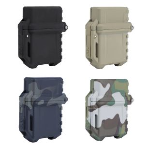 Strumenti Custodia per accendisigari Supporto per organizer per accendino portatile Sistema Molle resistente al calore Accessori per strumenti di sopravvivenza per campeggio esterno