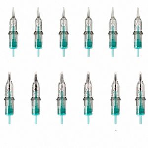 20pcs Tattoo Cartridge Needles 0.25mm 0.30mm Sterilized Safety Permanent Makeup for lip PMU Microblading Needle Korean Supplies O5D1#