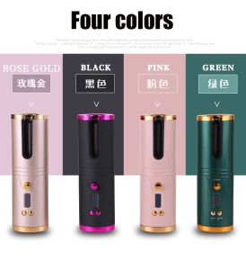 Irons Automatic Curling iron Wireless USB Charging Hair Curler Home Portable Styling Tool Wavy Curly Hair Bangs Bending Hair Curler