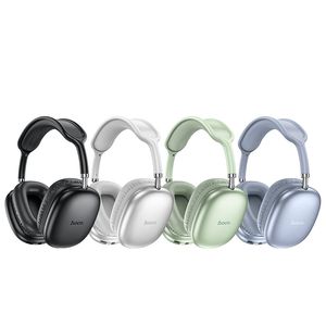 HOCO W35 Air Wireless Bluetooth 5.3 Headphones Mic Noise Cancelling Headsets Stereo Sound Earphones Sports Gaming Headphones Supports TF