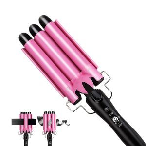 Irons Professional Triple Barrel Hair Curling Iron Ceramic Hair Curler Egg Roll Hair Styling Tools Crimping Hair Iron Curler Irons