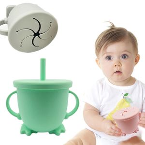 10pcs Baby Silikon Sippy Cups Feeding Cups Babi Uczenie się rzeczy napoja