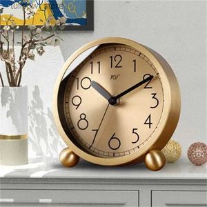 Zegrze biurka 6 -calowa IC kwarc luksusowy nowoczesny dekoracje domowe biurowe zegary stół L240323