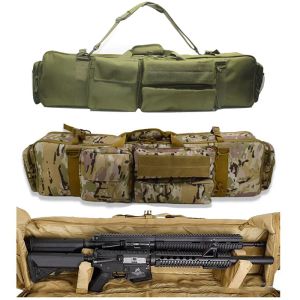 Torby wojskowa taktyczna torba z bronią podwójnego karabinu plecak do piła M249 M4A1 M16 AR15 Airsoft Carbine Protect