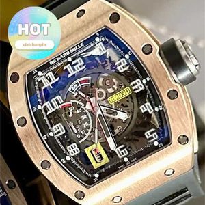 Relógio de pulso RM Racing RM030 ouro rosa completo com papéis em perfeitas condições