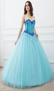 Prom Dresses Säljer Hearthaped Collar -paljetter Sparkling Back Strap Kjol Multilayer Network och Custom Package for Beauty 2241092