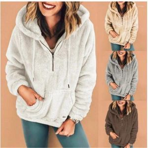 Women's Hoodies Winter Style Warm And Hooded Top For Clothing