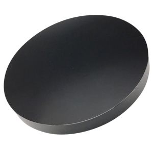 Speglar obsidian svart cirkel spegel accent dekor dekorationer bord mittpieces matsal spådom