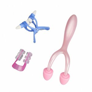 3ps Beauty Magic Nose Shaper Lifting Bridge rätning av klipp näsa upp klipp näsa massage verktyg korrekt set 40ol#