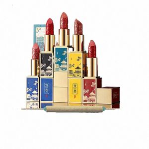 new China's Style Silky Matte Lipstick Makeup Set Multiccolor Cosmetics Kit,Nutritious Lip Color Suit,Easy To Wear Lipbalm,Lips q0wL#