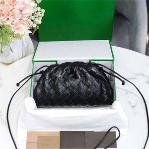 10a designer Weave ag Genuine Leather Pouch Coin Purses Case Mini Strap Shoulder Handbags Woven Crossbody Bags Top Quality