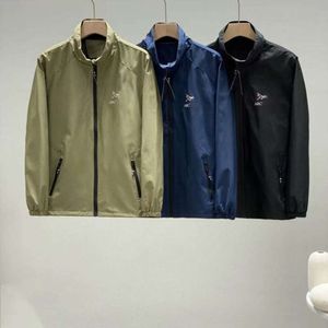 spring men jacket designer hike clothing fashion embroidery hardshell jackets rushsuit windproof waterproof outdoor hooded men women storm Jacket