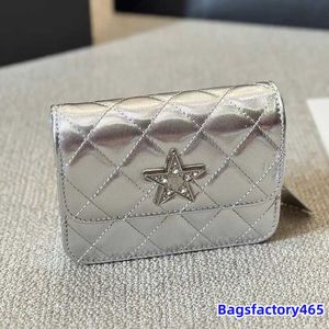 Luksusowa torba designerska klasyczna mini klapy gwiazdy torby na ramię France marka kołdry kobiet solidne torba crossbody vintage Lucky pentagram łańcuch sprzętowy torba komunikatorowa