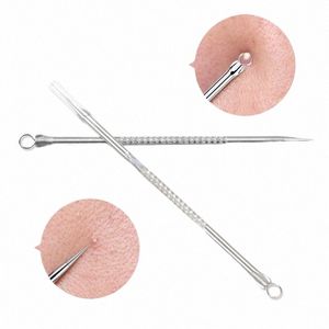 1pc Stainl Steel Blackhead Comede Acne Blemish Extractor Remover Face Skin Care Pore Cleaner Needles Remove Tools Hot I91d#