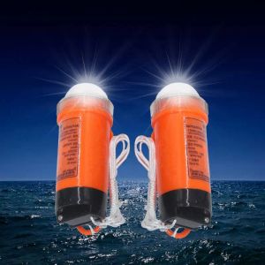 Sobrevivência 2pc led colete salva-vidas luz de emergência indicador posição marinha à prova dwaterproof água led luz acampamento emergência à deriva suprimentos sobrevivência