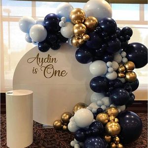 Party Decoration Black Gold Balloons Garland For Baby Happy Birthday Balloon Jungle Safari Wedding Decor Shower