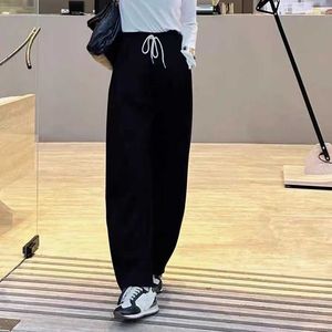 Shenzhen Nanyou Direct Versione Corretta Design Pantaloni a Banana Cocoon Lavorato a Maglia Sanitario Versatile Casual Addensato