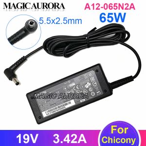 Adapter Original A12065N2A Laptop Adapter 19V 3,42 A 65W Ladegerät Für Chicony Für GETAC F110 Für MSI MODERN 14 A10M682CA Für HASEE K500B