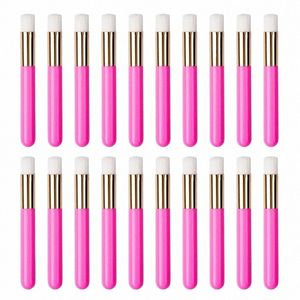 10 -stycken Eyel Cleaning Brush Extensis Applicator Nose Borstes Eyel Cleaning Wing Bottle Skin Care Makeup Tool Eyebrow H3gy#