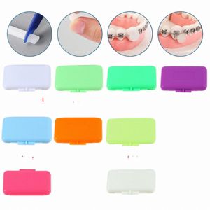 10 Boxes Dental Orthodtic Relief Wax for Bracket Patient Relief Protect Lips and Gums Irritati Fruit 10 Scent C0zm#
