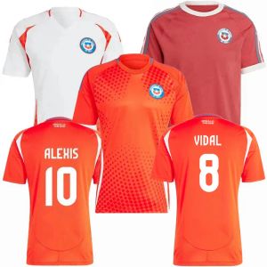 2024 2025 Chile Soccer Jerseys NUNEZ VIDAL ALEXIS MEDEL VALDES MENDEZ SUAZO CH.ARANGUIZ BRERETON DIAZ ECHEVERRIA ARAVENA national team 24 25 football men kids shirt