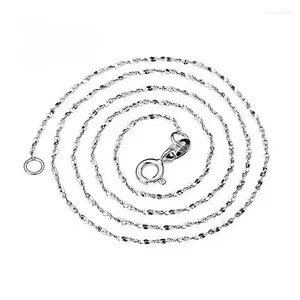 Catene Collana in argento alla moda con cielo stellato di alta qualità per catena di accessori moda alla clavicola da donna